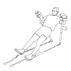 Wide grip rows B